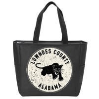 Party 1966 Lowndes County Alabama Logo Roots Zip Tote Bag