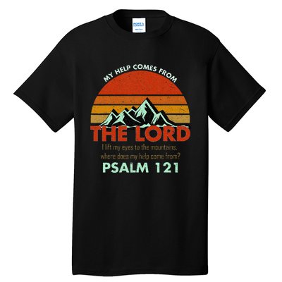 Psalm 121 My Help Comes From The Lord My Healer Tall T-Shirt