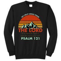 Psalm 121 My Help Comes From The Lord My Healer Tall Sweatshirt