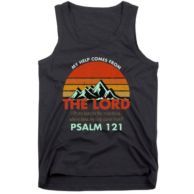 Psalm 121 My Help Comes From The Lord My Healer Tank Top