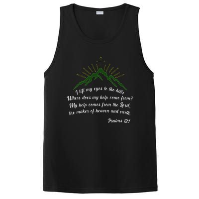 Psalms 121 My Help Comes From The Lord PosiCharge Competitor Tank