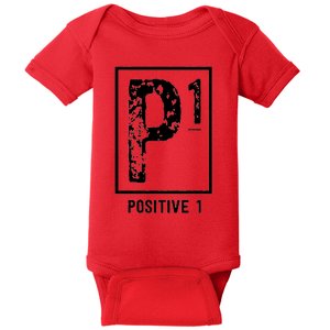 Positive 1 Positivity Is Key Baby Bodysuit