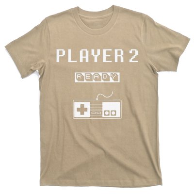 Player 1 Player 2 Ready Player Reto Game... Dad Day Brother T-Shirt