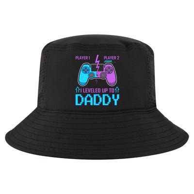 Player 1 Player 2 Joining I Leveled Up To Daddy Gaming Dad Funny Gift Cool Comfort Performance Bucket Hat