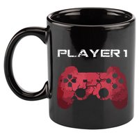 Player 1 Player 2 Gamer Gaming Matching Dad Son Couple 11oz C Handle Ceramic Mug