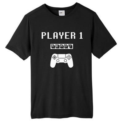 Player 1 Player 2 ready player 3 loading... pregnancy ps Tall Fusion ChromaSoft Performance T-Shirt