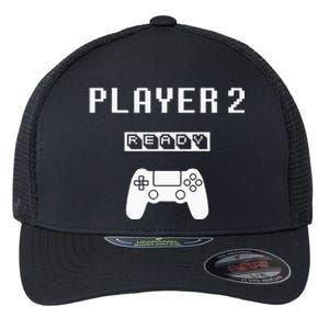 Player 1 Player 2 ready player ps game 5... Dad day Brother Flexfit Unipanel Trucker Cap