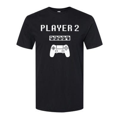 Player 1 Player 2 ready player ps game 5... Dad day Brother Softstyle CVC T-Shirt