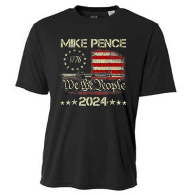 Pence 2024 Anti Biden Harris Mike Pence For President Cooling Performance Crew T-Shirt