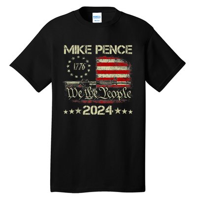 Pence 2024 Anti Biden Harris Mike Pence For President Tall T-Shirt