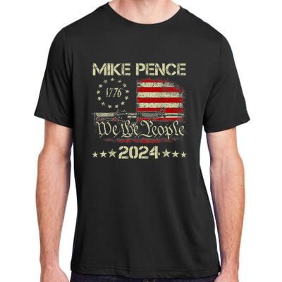 Pence 2024 Anti Biden Harris Mike Pence For President Adult ChromaSoft Performance T-Shirt