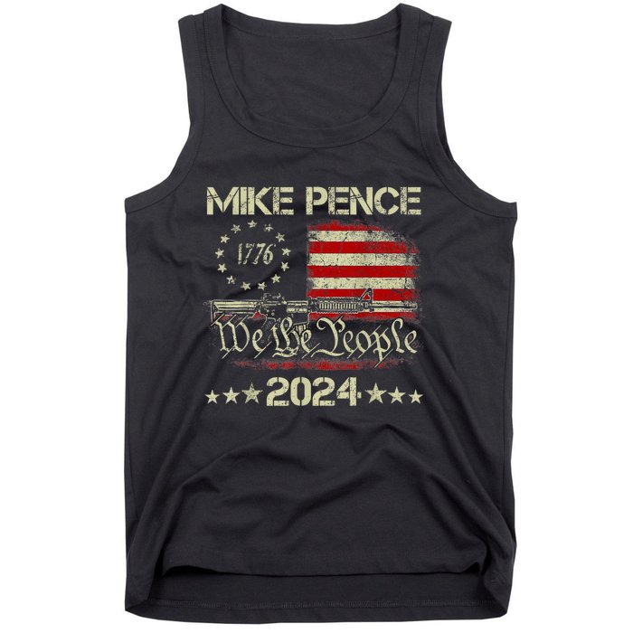 Pence 2024 Anti Biden Harris Mike Pence For President Tank Top