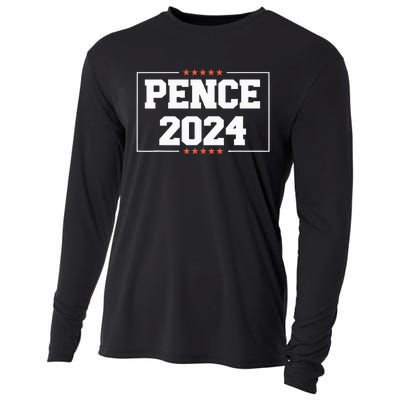 Pence 2024 Anti Biden Harris Mike Pence Cooling Performance Long Sleeve Crew