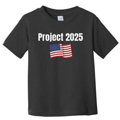 Project 2025 Donald Trump & Kamala Harris Debate 2024 Toddler T-Shirt