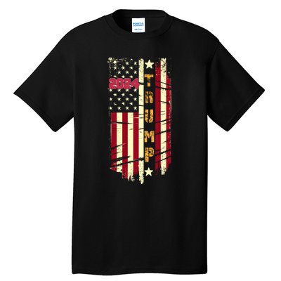 Patriotic 2024 Election Theme Tall T-Shirt