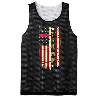 Patriotic 2024 Election Theme Mesh Reversible Basketball Jersey Tank