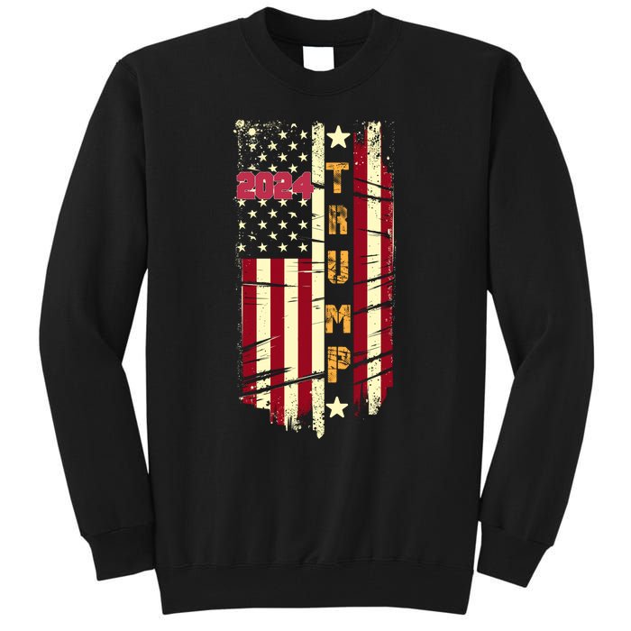 Patriotic 2024 Election Theme Tall Sweatshirt