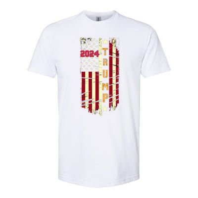 Patriotic 2024 Election Theme Softstyle® CVC T-Shirt