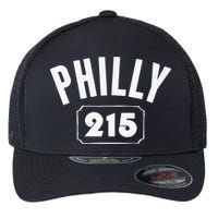 Philly 215 funny Philly Pride Area Code Workout Flexfit Unipanel Trucker Cap