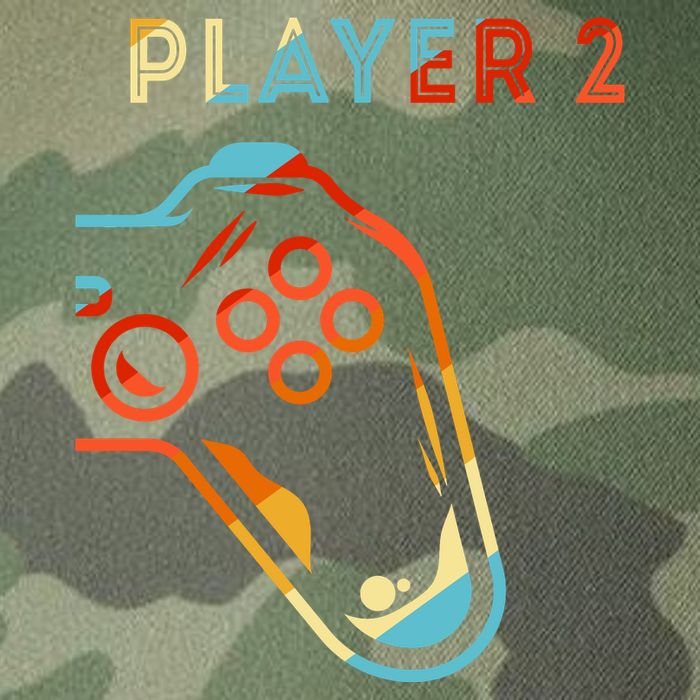 Player 2 Funny Video Game Lover Joystick Retro Matching Gamer Couple Legacy Tie Dye Trucker Hat