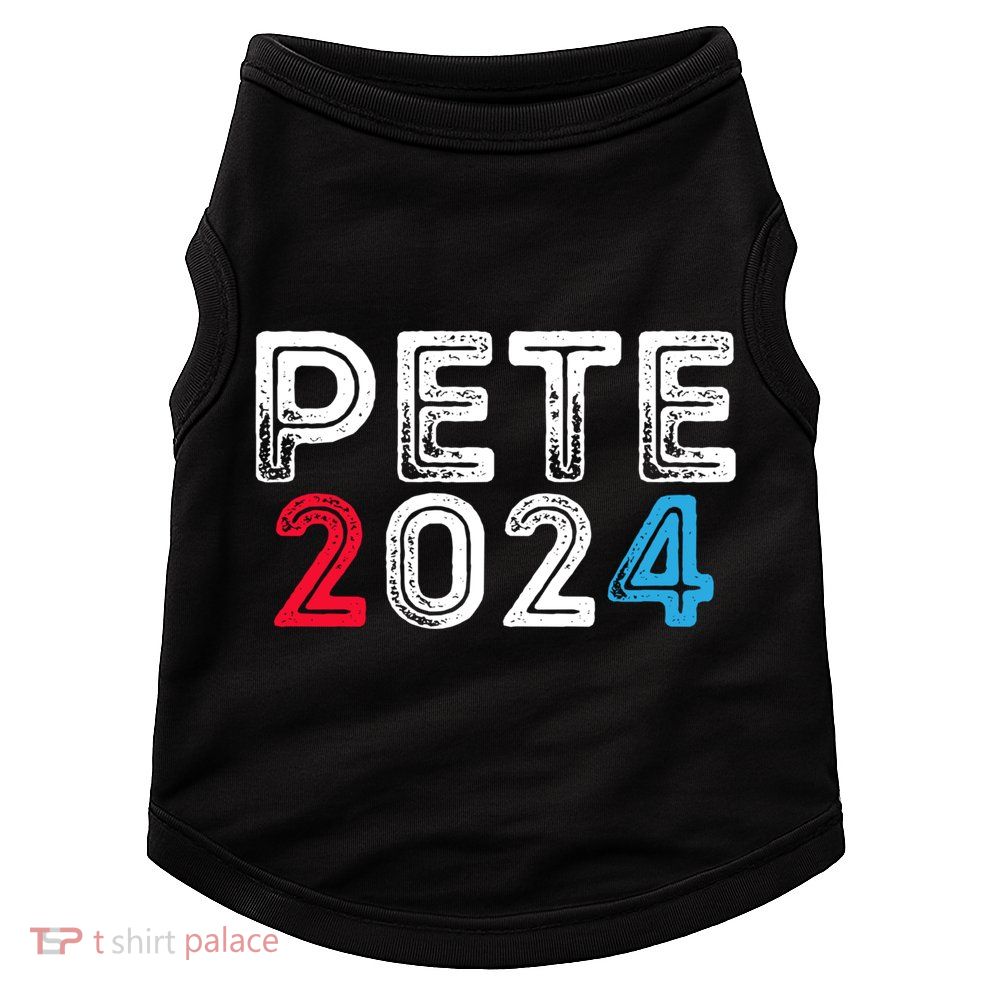 Pete 2024 Gift Pete For President Buttigieg Vote Gift Doggie Tank