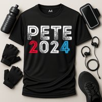Pete 2024 Gift Pete For President Buttigieg Vote Gift Cooling Performance Crew T-Shirt