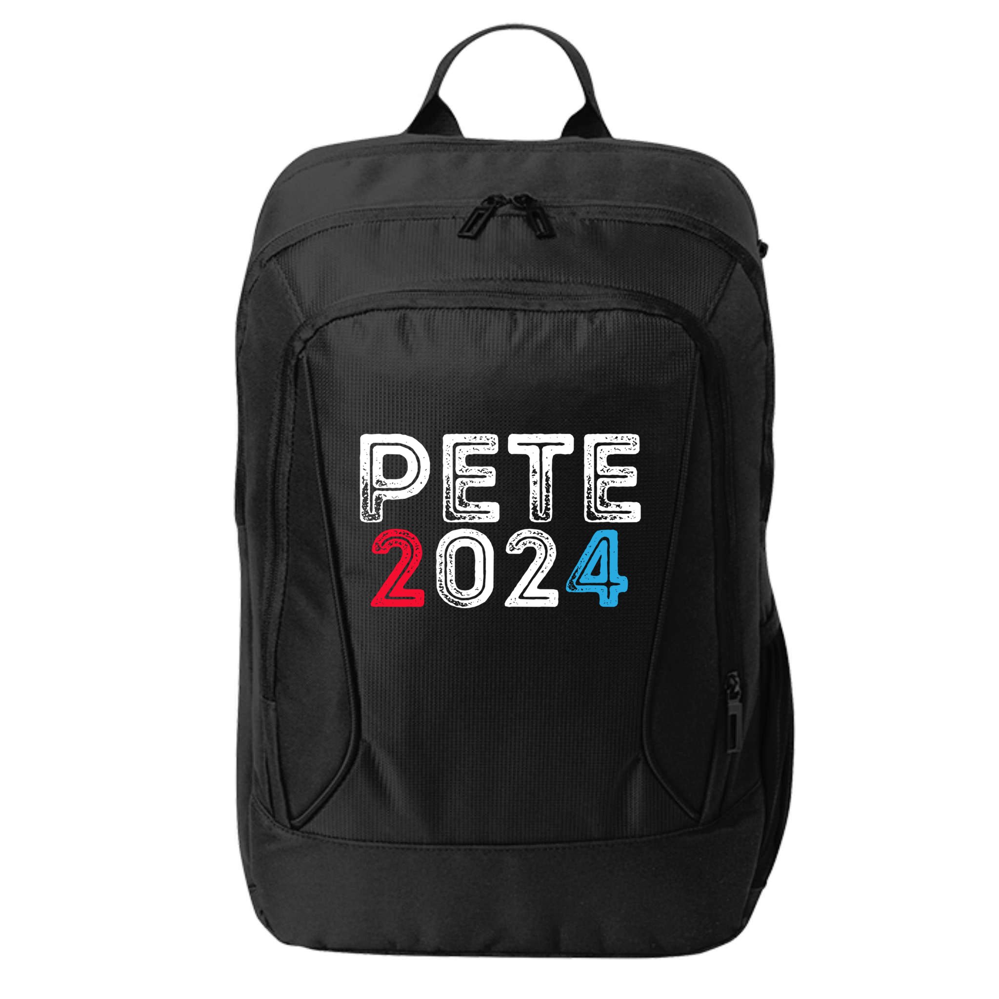 Pete 2024 Gift Pete For President Buttigieg Vote Gift City Backpack