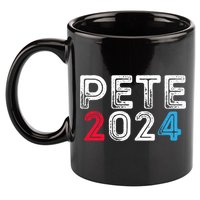 Pete 2024 Gift Pete For President Buttigieg Vote Gift 11oz C Handle Ceramic Mug