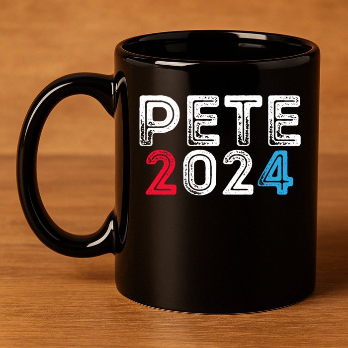 Pete 2024 Gift Pete For President Buttigieg Vote Gift 11oz C Handle Ceramic Mug
