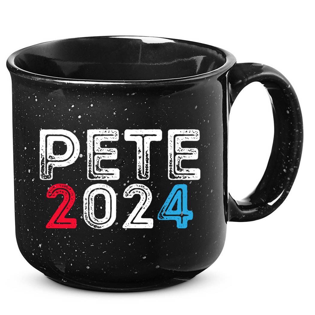 Pete 2024 Gift Pete For President Buttigieg Vote Gift 15oz Campfire Ceramic Mug