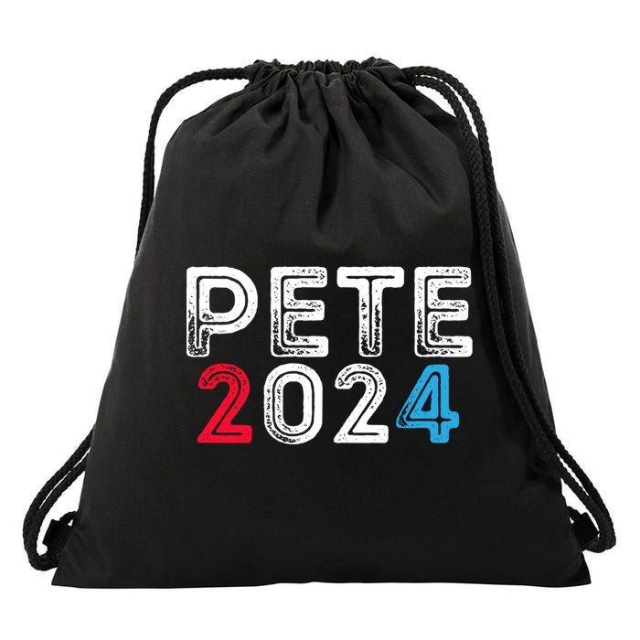 Pete 2024 Gift Pete For President Buttigieg Vote Gift Drawstring Bag