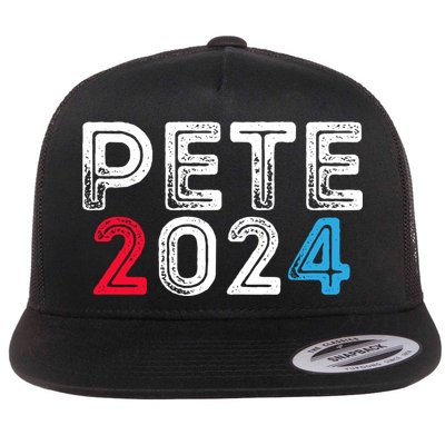 Pete 2024 Gift Pete For President Buttigieg Vote Gift Flatbill Hat