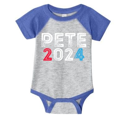 Pete 2024 Gift Pete For President Buttigieg Vote Gift Infant Baby Jersey Bodysuit