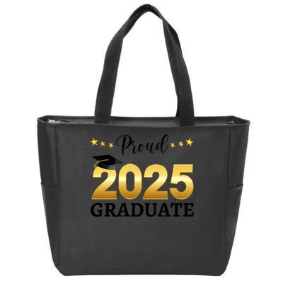 Proud 2025 Graduate Graduating Class Of 2025 Zip Tote Bag