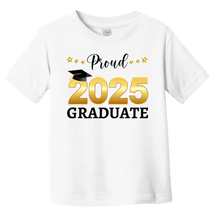 Proud 2025 Graduate Graduating Class Of 2025 Toddler T-Shirt