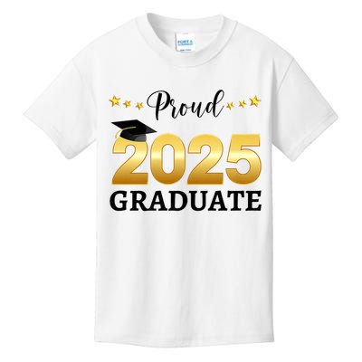 Proud 2025 Graduate Graduating Class Of 2025 Kids T-Shirt