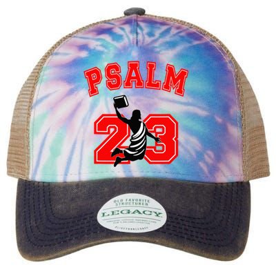 Psalm 23 Jesus Bible Dunk Yahweh Legacy Tie Dye Trucker Hat