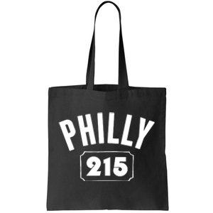 Philly 215 Philly Pride Area Code Workout Tote Bag