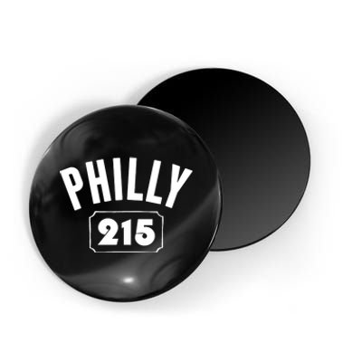 Philly 215 Philly Pride Area Code Workout Magnet