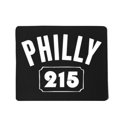 Philly 215 Philly Pride Area Code Workout Mousepad