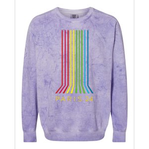 Paris 2024 Colorblast Crewneck Sweatshirt