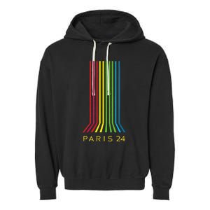 Paris 2024 Garment-Dyed Fleece Hoodie