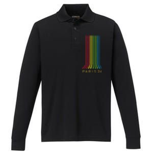 Paris 2024 Performance Long Sleeve Polo