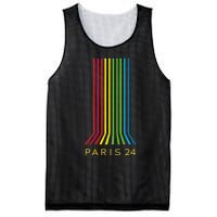 Paris 2024 Mesh Reversible Basketball Jersey Tank