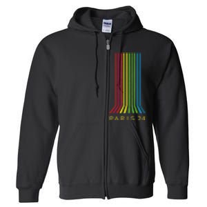 Paris 2024 Full Zip Hoodie