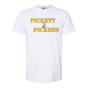 Pickett 2 Pickens Kenny Pickett To George Pickens Softstyle CVC T-Shirt