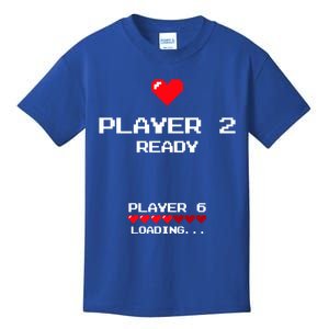 Player 2 Player 6 Loading Gift Retro Gaming Gift Announcet Gift Kids T-Shirt