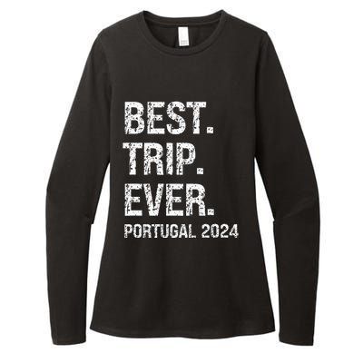 Portugal 2024 Portugal Vacation 2024 Portugal Family Womens CVC Long Sleeve Shirt