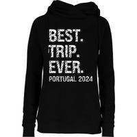 Portugal 2024 Portugal Vacation 2024 Portugal Family Womens Funnel Neck Pullover Hood