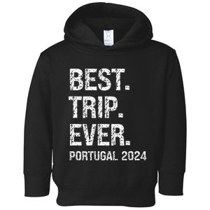 Portugal 2024 Portugal Vacation 2024 Portugal Family Toddler Hoodie